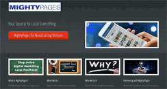 Desktop Screenshot of mightypages.com